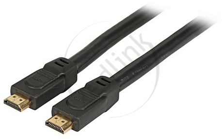 Redlink, HighSpeed HDMI kabel+Ethernet, A, zwart, 1m